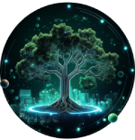solid oak tree logo